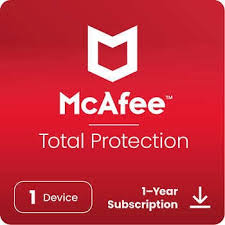 McAfee, Total Protection 2024 | 1 device | 1 Years PC-Mac-Android